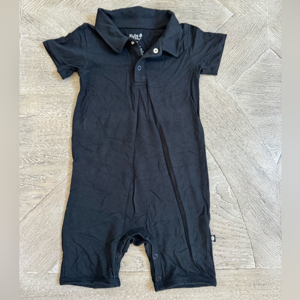 Kyte Baby Polo Shortall in Midnight